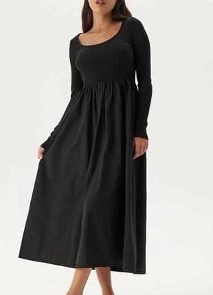 Чорна міді сукня primark