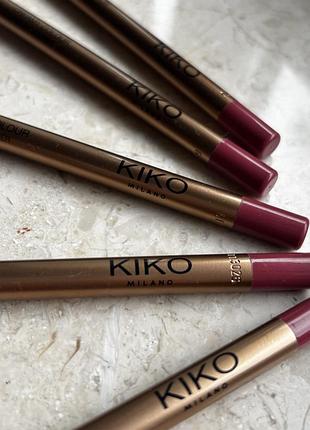 Олівець для губ creamy colour comfort lip liner kiko milano 06 відтінок