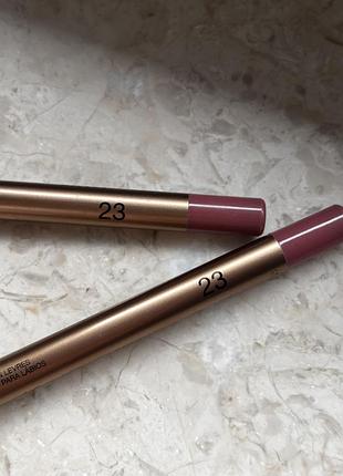 Kiko milano creamy colour comfort lip liner 23 light mauve олівець для губ