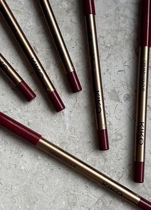 Олівець для губ creamy colour comfort lip liner kiko milano 12 відтінок