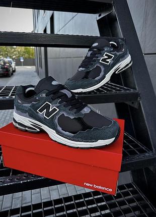 Кросівки new balance 2002r (dark green) 917-11