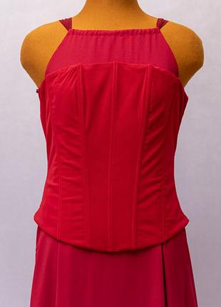 Корсетний топ із сітчастого матеріалу, на блискавці ✂️made in china 📍розмір xl (деталі у описі)