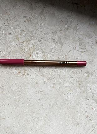 Відтінок 02 pink sand  kiko milano creamy colour comfort lip liner