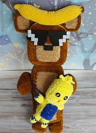 Баарен барен ведмедик super bear advanture baaren іграшка хендмейд