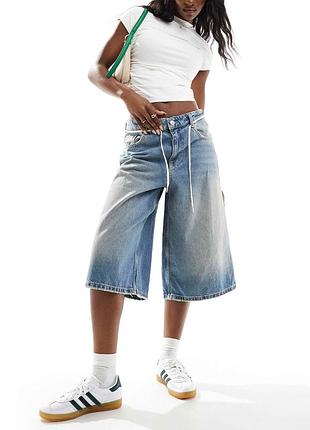 🖤шорты бермуды baggy jorts женские bershka🖤
