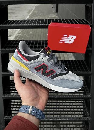 Кросівки new balance 997r (gray & black) 629-7