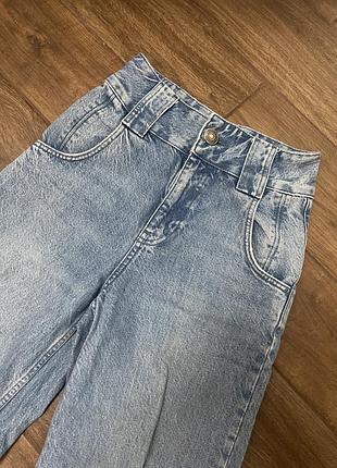 Світло-блакитні джинси wide leg zara