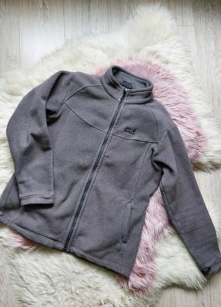 🩷🍁💛 красивая флисовая кофта jack wolfskin