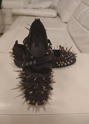 Балетки с шипами y2k rick owens killstar