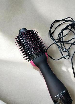 🦋фен-щетка revlon salon one-step hair dryer and volumiser с уникальной овальной формой для создания объема.