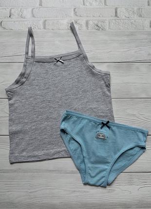 👙185грн👙110см 🛍у наявності🛍1шт дитячий комплект білизни lefties майка та труси