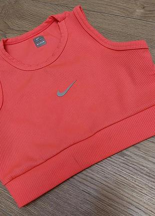 Яскраво- рожевий спортивний топ nike (l8)
