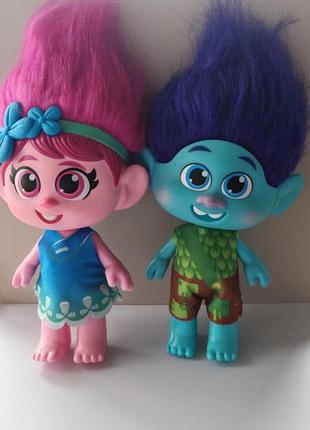 Trolls on tour branch boy doll plastic toy 2019 11" figure hasbro dreamworks, hasbro dreamworks trolls world tour toddler poppy doll
