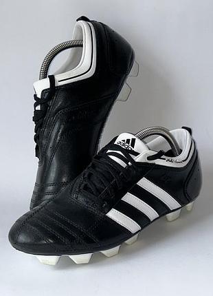 Копки бутсы кожаные adidas nova 38 (24 cм) оригинал