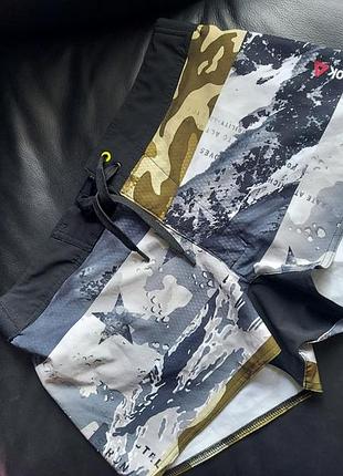 Женские летние короткие спортивные шорты reebok (s)
