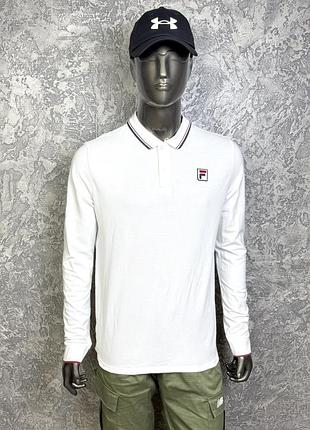 Fila кофта поло xl размер спортивная белая