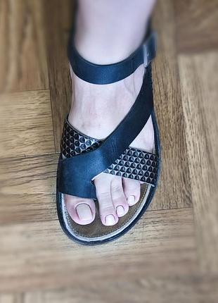 Босоніжки сандалії жіночі шкіряні clarks