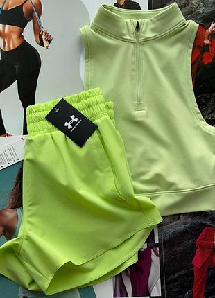 Короткие женские спортивные шортики under armour