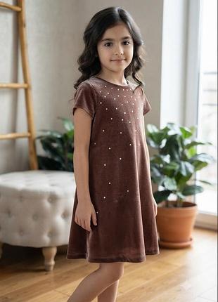 Стильна бархотна сукня zara