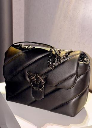 Сумка жіноча pinko puff black