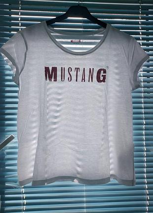 Футболка жіноча бавовняна mustang (xl)