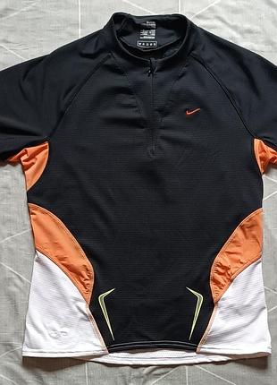 Винтажная велосипедная футболка nike