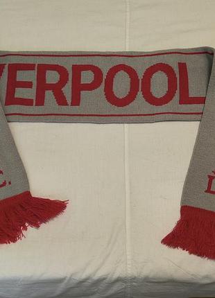 Vintage official product liverpool f.c. - шарф фанатский клубный фк леверпуль