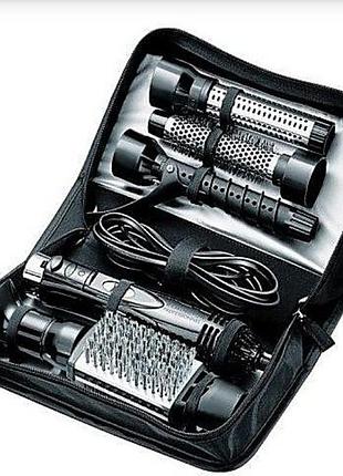 Фен-щетка стайлер remington as1201 (1200w, 5 насадок, кейс)
