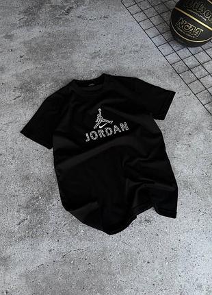 Чоловічі шорти air jordan в чорному кольорі