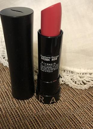 Помада sephora rouge firework