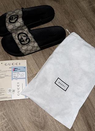 Шлепки,шлепанцы gucci, шлепанцы мужские гуччи, шльопанці,шлепки gucci,