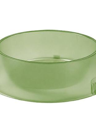 Миска для собак котів taotaopets 07a6601 green пластикова 21 см 5 шт.