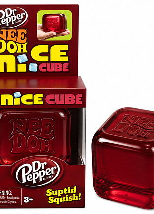 Сквіг лід кубик є ice cube dr pepper куб льоду антистрес  5,5 см