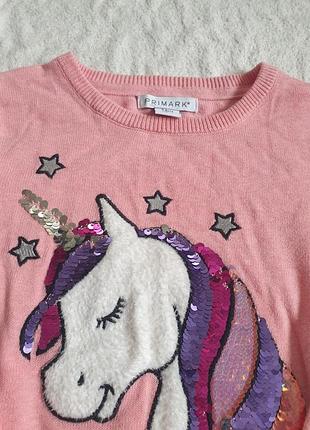 Свитер для девочки 5-6 лет 3