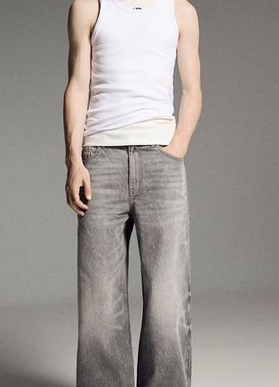 Чоловічі джинси bershka very baggy, бершка джинси чоловічі, сірі джинси бершка, беггі джинси, баггі джинси, стильні джинси, модні джинси