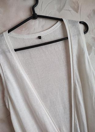Накидка//кардиган кофтинка//dorothy-perkins кардиган кофта  бахромою квіти 5