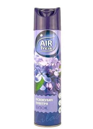 Освежитель воздухов спрей 300мл бузковая фантазия тм air fresh