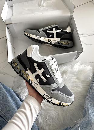 Premiata mick blue grey