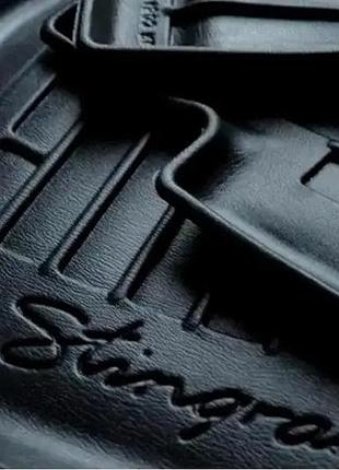 Резиновые коврики stingray 3d (4 шт) для toyota rav 4 2025– гг