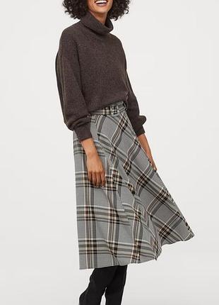 Юбка h&amp;m в клетку