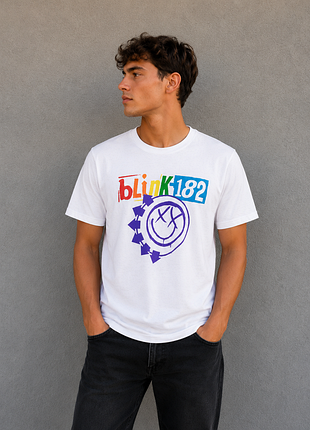 Blink 182 футболка мерчова блінк 182 мерч чоловіча футболка blink 182