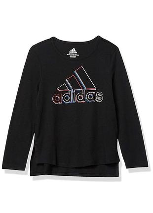 Новий лонгслів adidas на дівчинку 4 роки