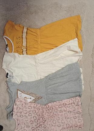 Набор платьев от guess для девочки 5-6 лет, платье guess