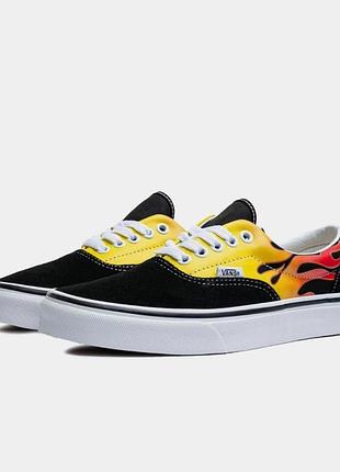 Кеди vans flame era