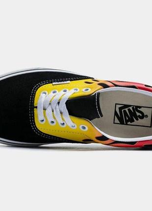 Кеди vans flame era 2