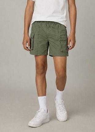 Шорти карго river island хакі 10 років 140 см 100% бавовна