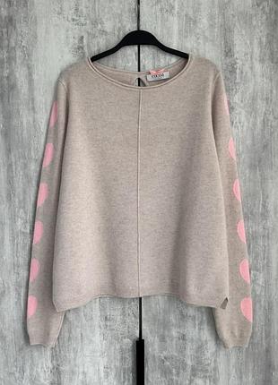 Кашеміровий светр джемпер пуловер кашемір cocoa cashmere london кашемировый свитер джемпер кашемир