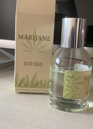 Парфумована вода marijane від alyssa ashley конопля