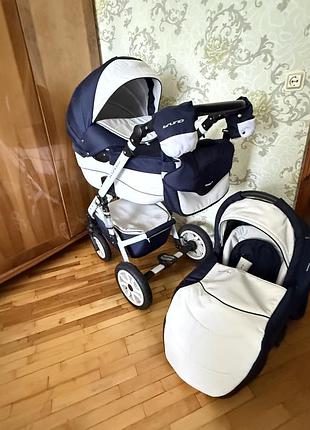 Коляска 2 в 1 riko brano ecco 11 navy