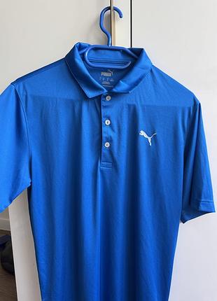 Чоловіча спортивна футболка puma синя розмір s оригінал